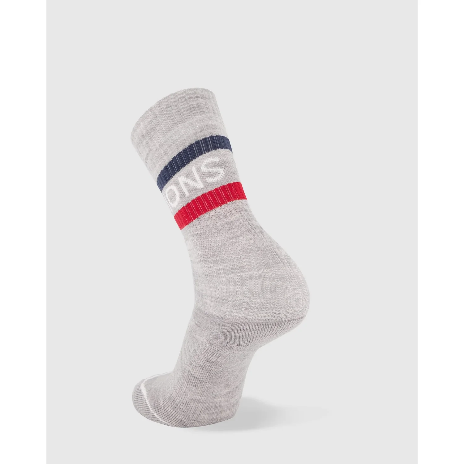 Signature Merino Crew Sock Mons Royale Signature Merino Crew Sock College Grey, Ansicht 3