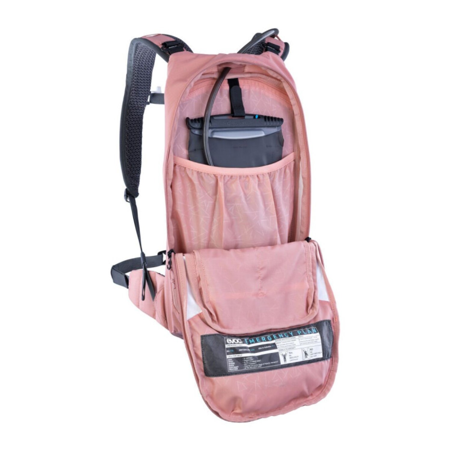Rucksack, Tagesrucksack, Kletterrucksack, Außentasche, Hauptfach mit Netztasche