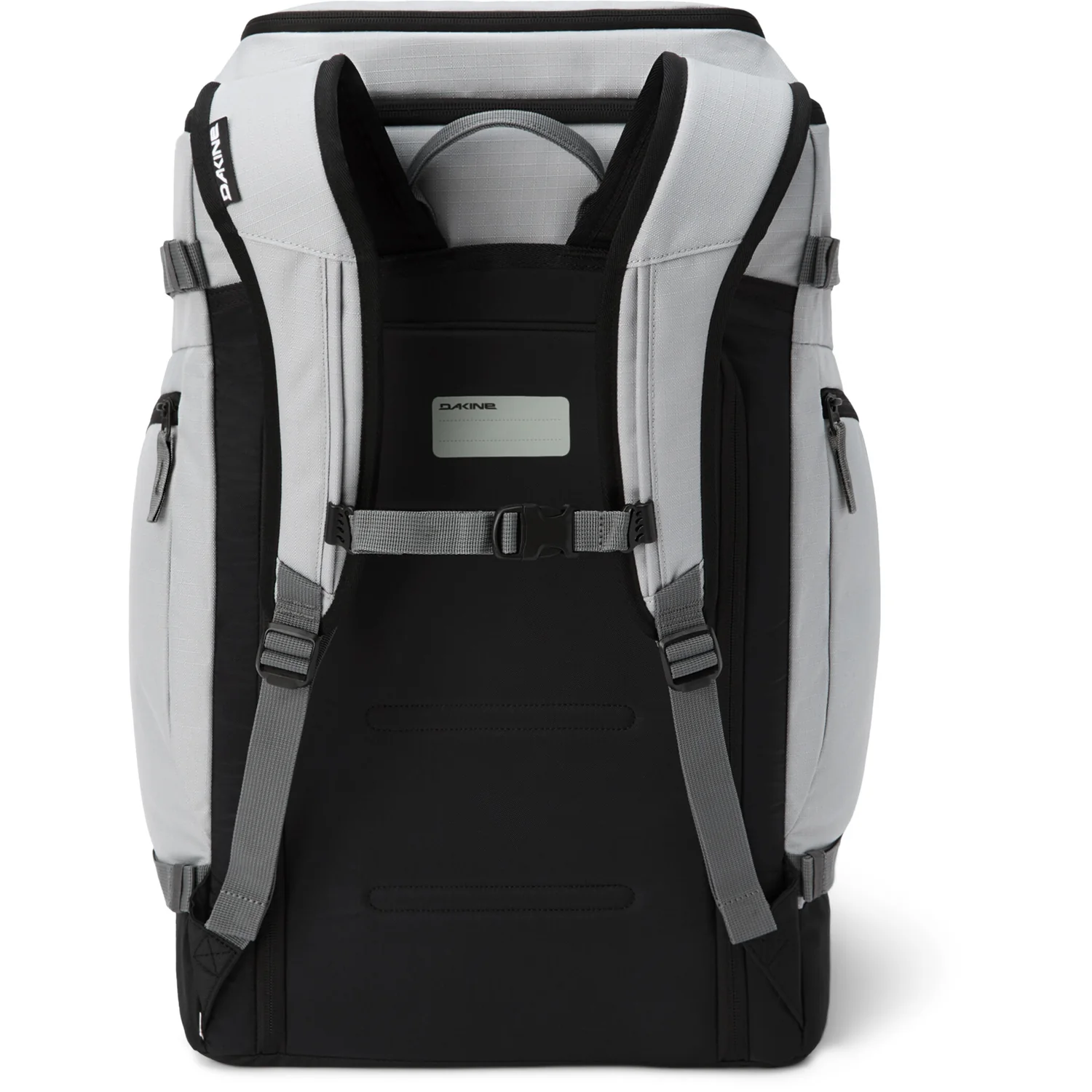 Rucksack, Grau-schwarz, Gepolsterte Schultergurte, Brustgurt, Seitentaschen