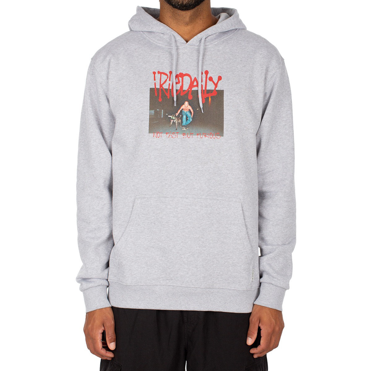 Furious Hoodie Iriedaily Furious Hoodie Grey-Mel