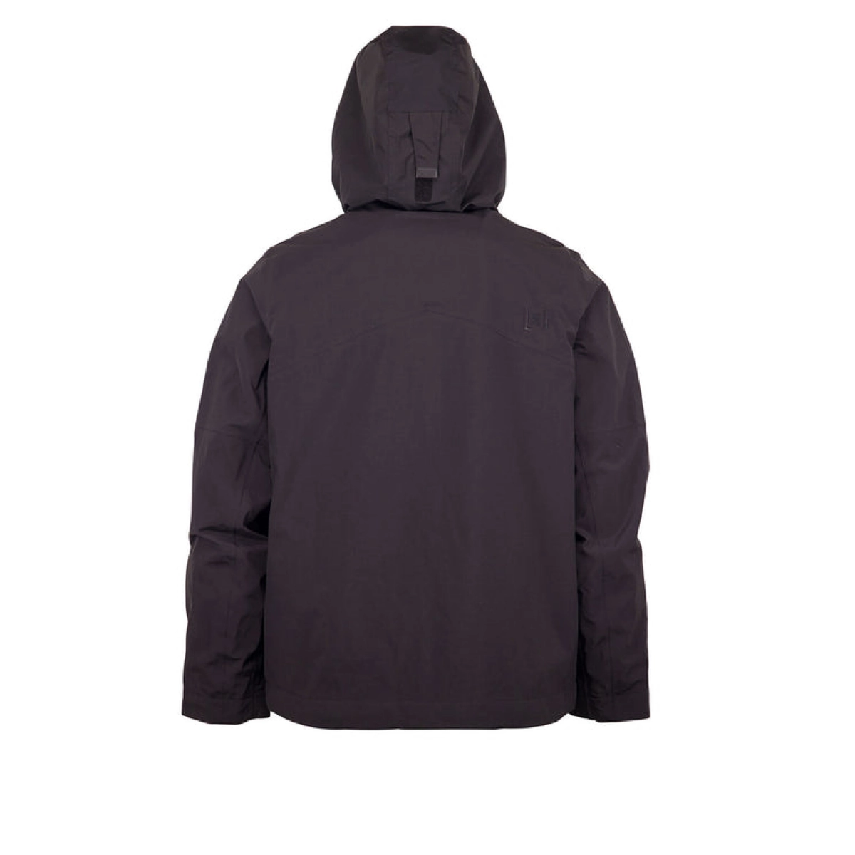 Ventura Jacket jacke, Hoodie, Regenjacke, dunkel, Rückenansicht, jacke, herrenjacke, hardshell, hoodie, dunkelbraun