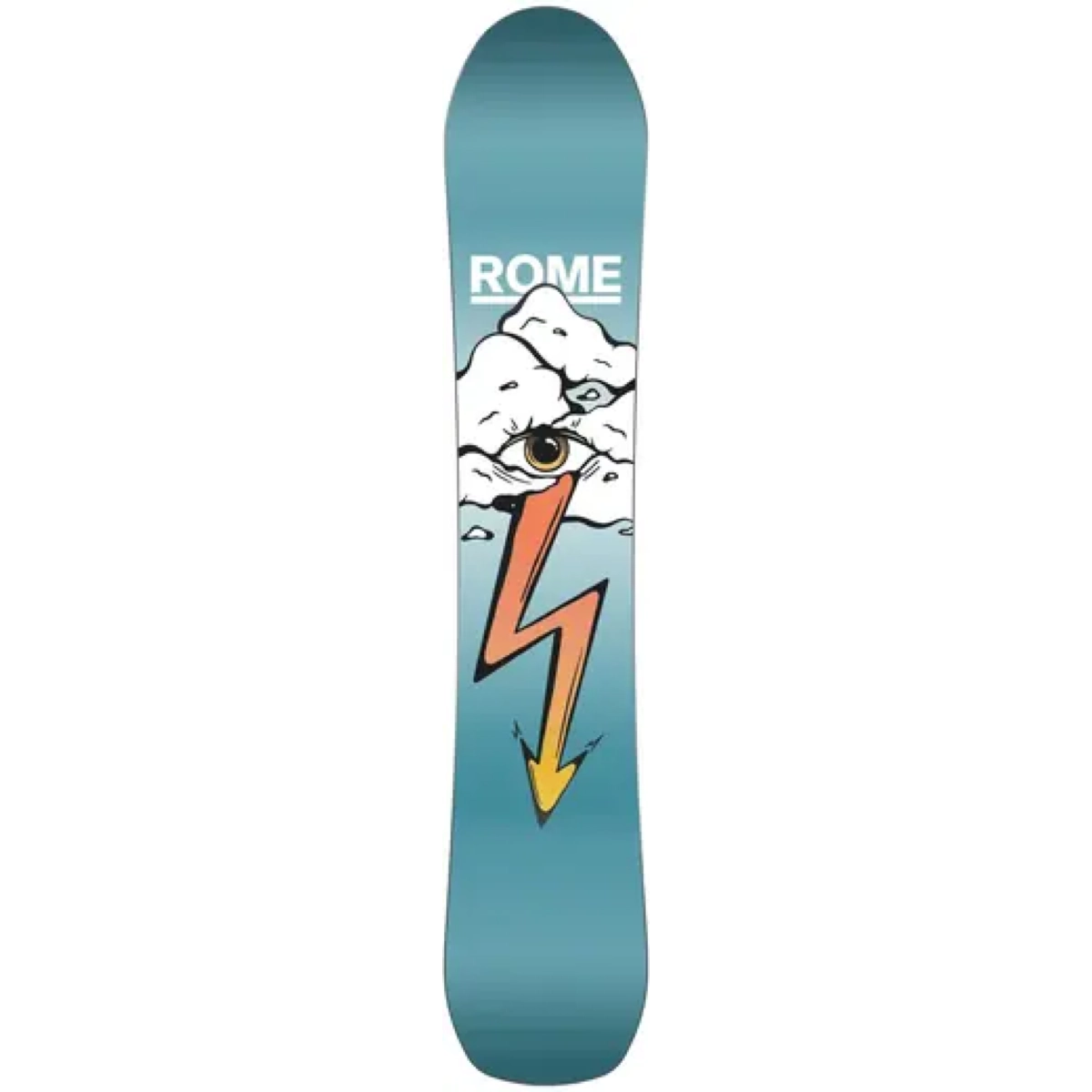 snowboard, planche, graphisme, bleu, éclair