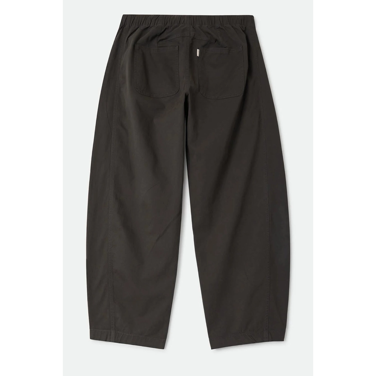 Hose, Breitbeinig, Schwarz, Baumwollhosen, Taschen, Hose, Baumwolle, Grau, Schnitte: locker, Rückentaschen