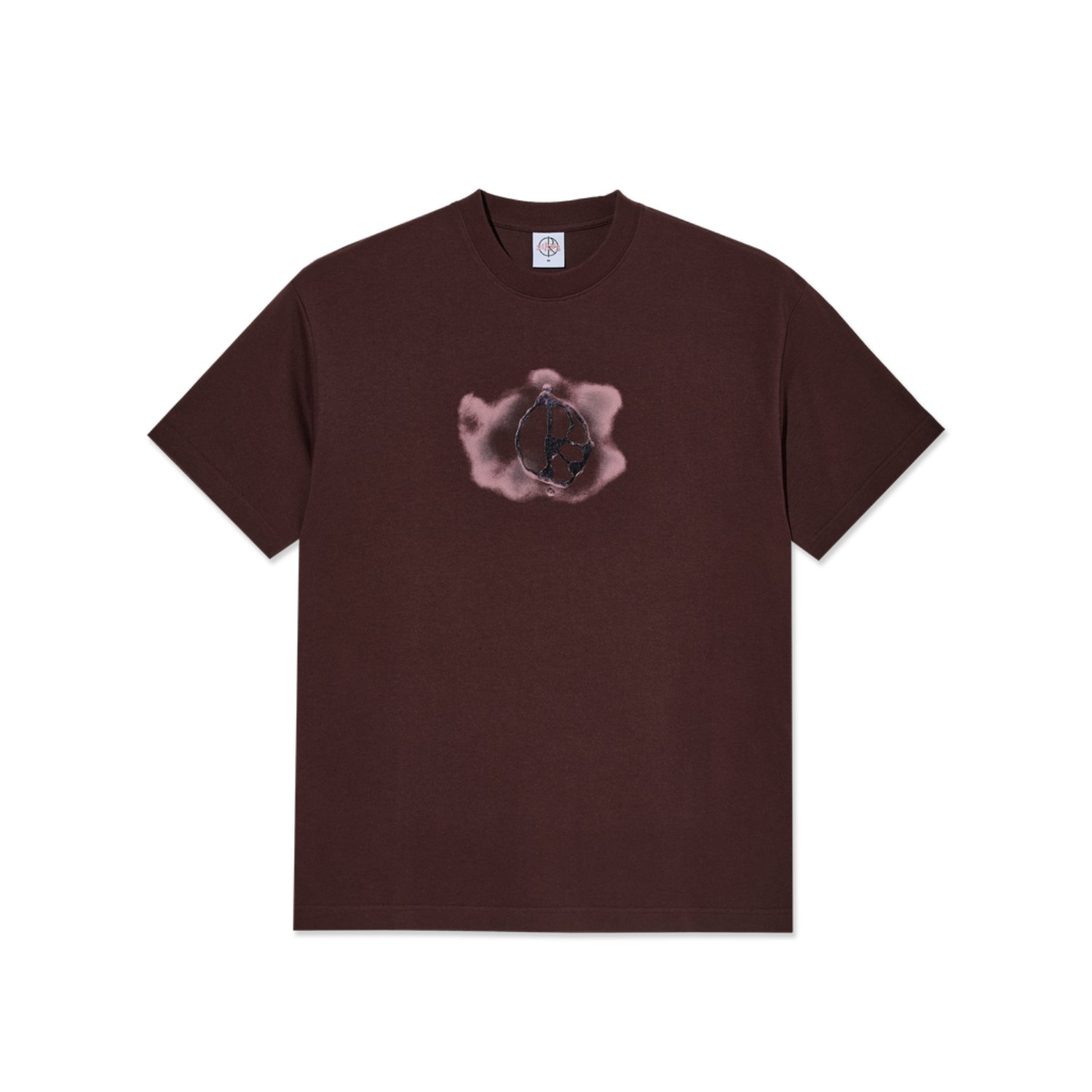 Metal Logo Tee Polar Skate Metal Logo Tee Washed Bordeaux