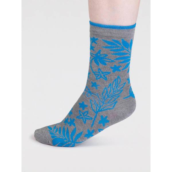 Tamara Bamboo Floral Socks