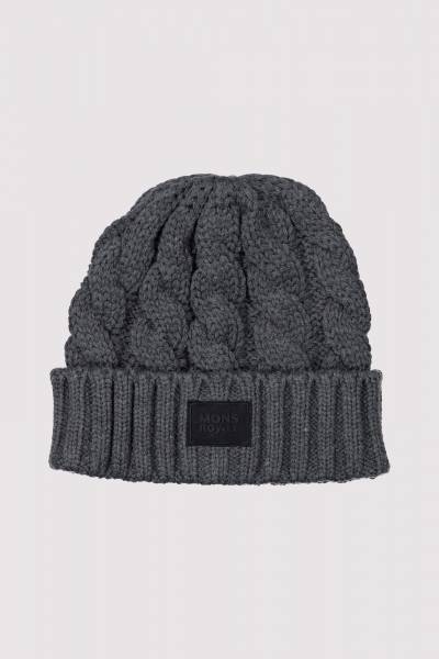 Unisex Rope Tow Beanie Charc/m