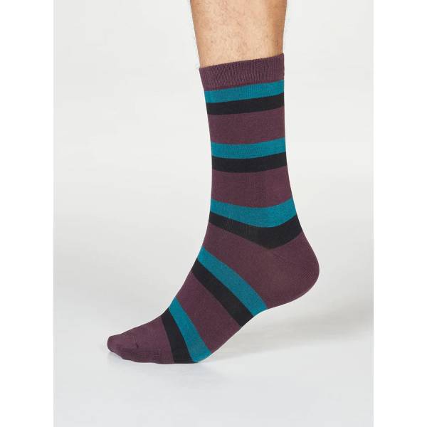 Wilbert Stripe Socks